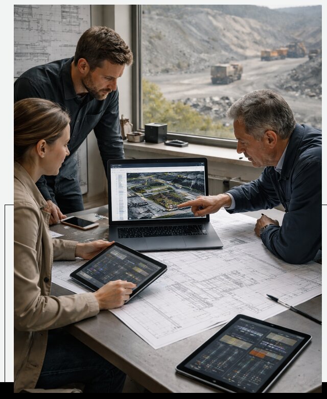 Разработка и внедрение систем для горнодобычи в Минусинске