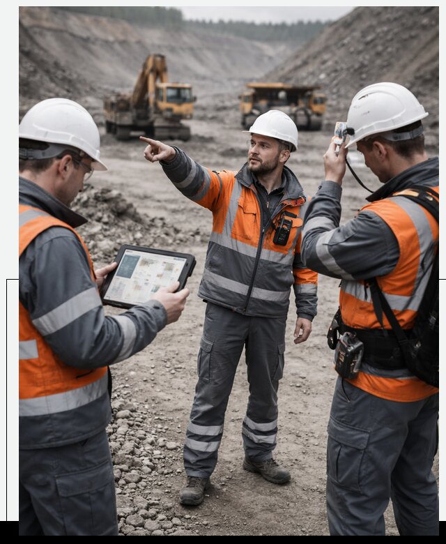 Система контроля персонала для горнодобывающей отрасли в Минусинске