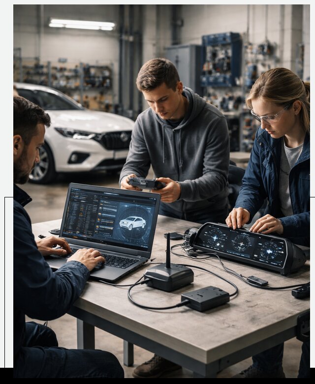 Разработка Connected Car и ПО для автопрома в Минусинске