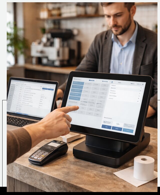 Кассовое ПО и POS системы под ключ в Минусинске с поддержкой