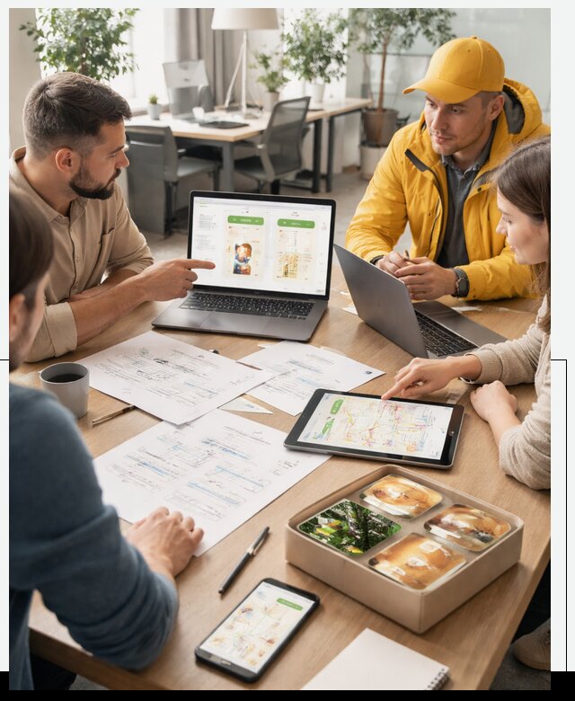 Разработка агрегатора доставки еды в Минусинске от 15242 р., АвикейМнс