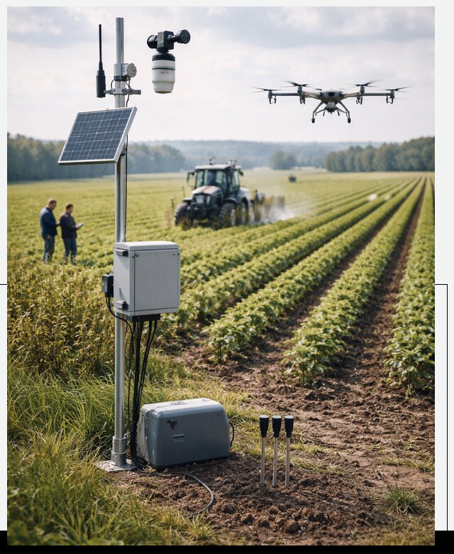 Разработка IoT мониторинга полей в Минусинске от 8637 р. | АвикейМнс